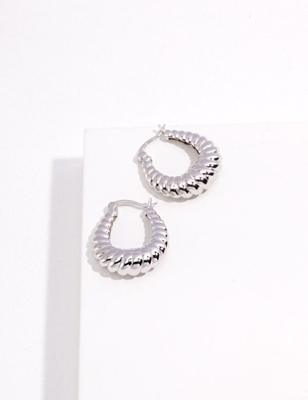 Twisted Elegance Hoops - Image 5